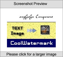 CoolWatermark (Single Developer License) Screenshot